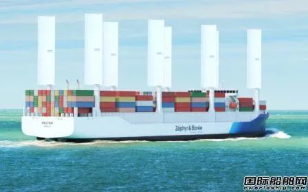 法國首艘風力輔助推進集裝箱船設計獲BV原則批復，開啟船舶設計新紀元
